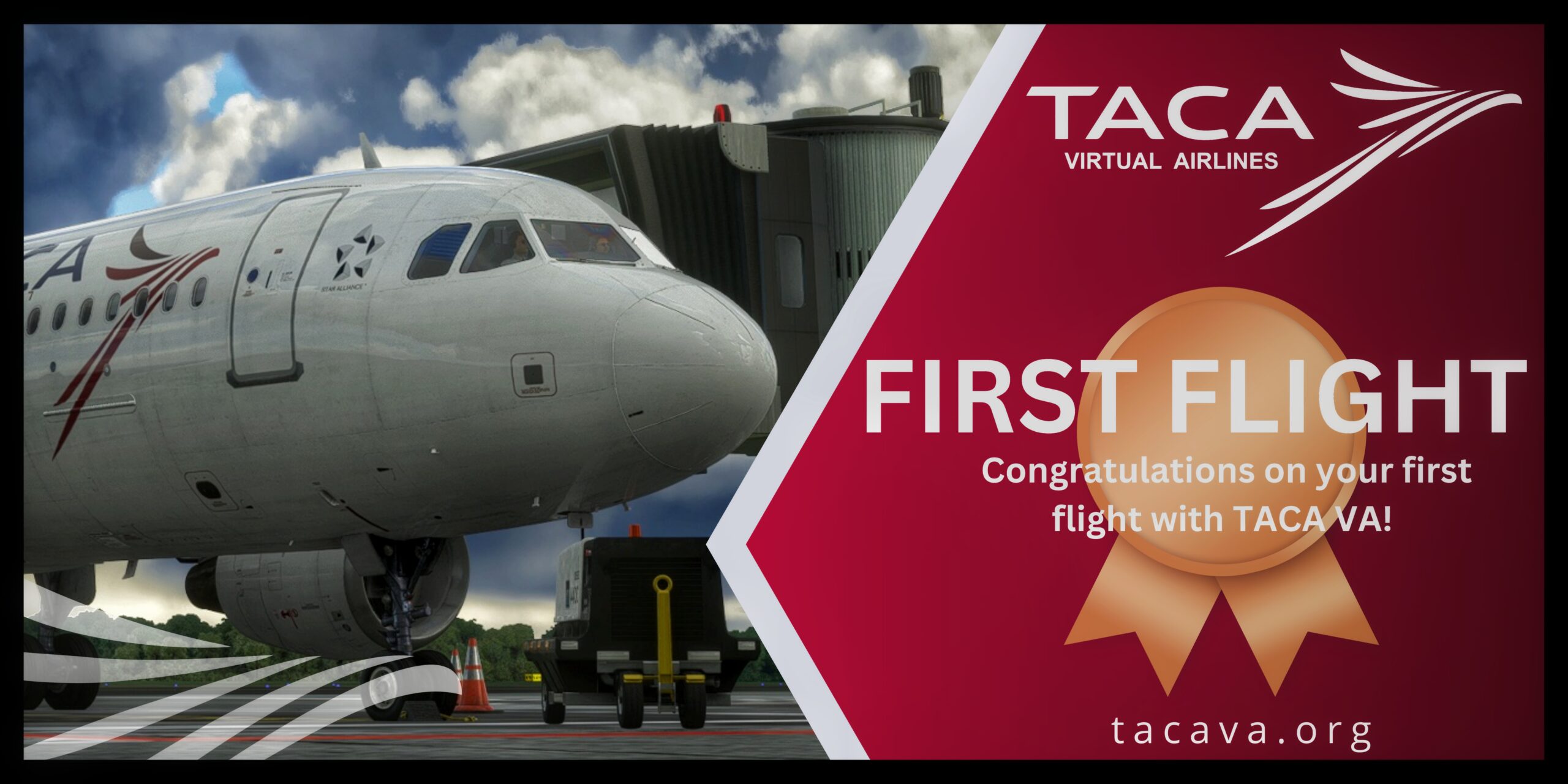 Congratulations on your first flight!